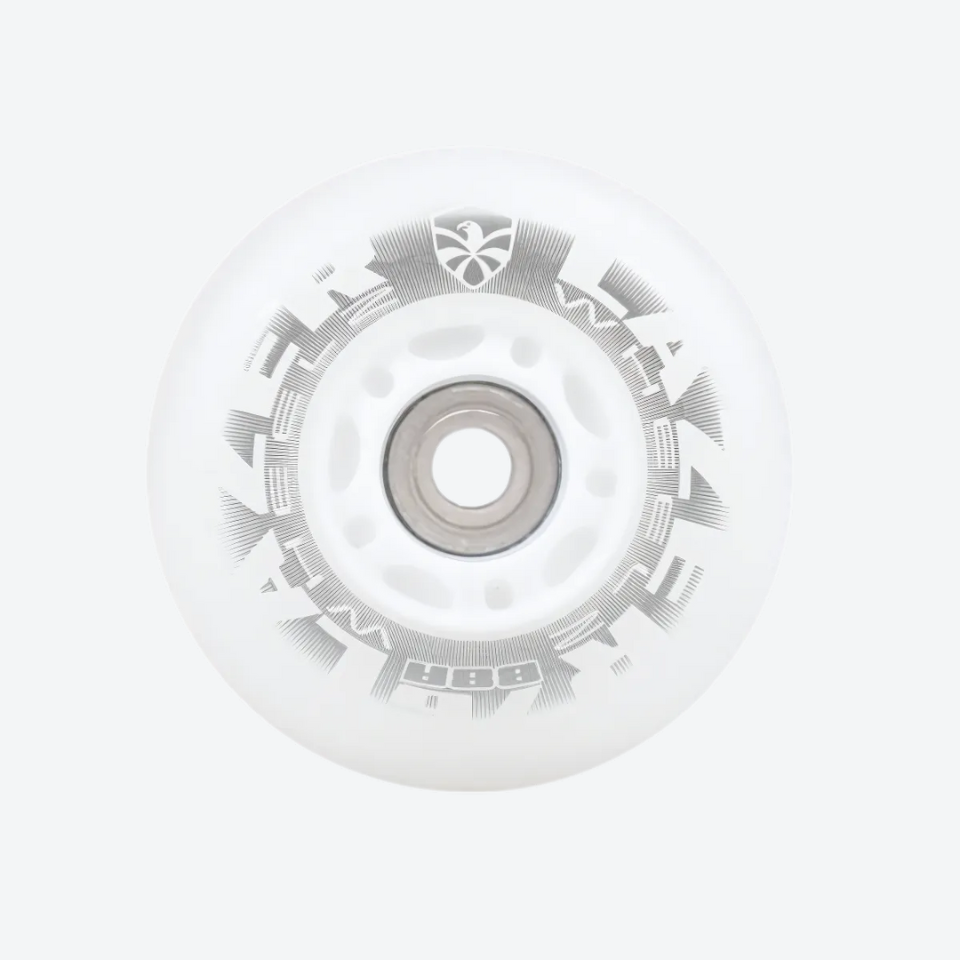 Ruedas LED Flying Eagle New Lazer Wheels Blancas Sin Rodamientos - Unidad Flying Eagle