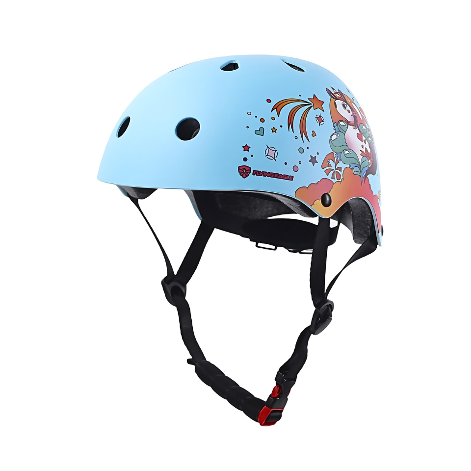 Casco Niños Flying Eagle Rider - Negro Flying Eagle