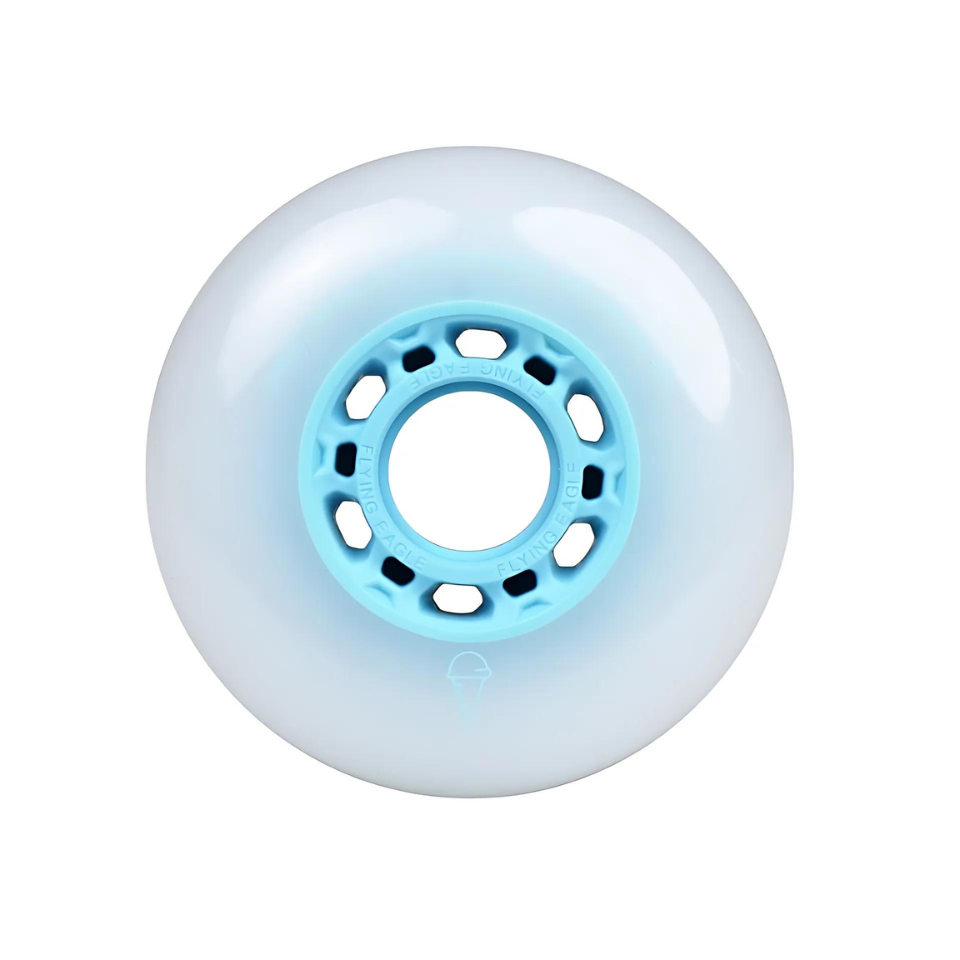 Ruedas Flying Eagle Ice Cream Sin Rodamientos 80mm - Azul Paq.8
