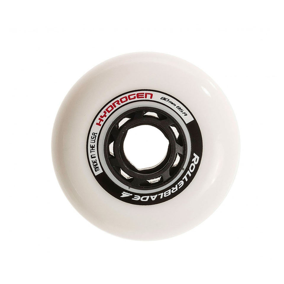 Ruedas Rollerblade Hydrogen 80mm/85A - Blanca Rollerblade