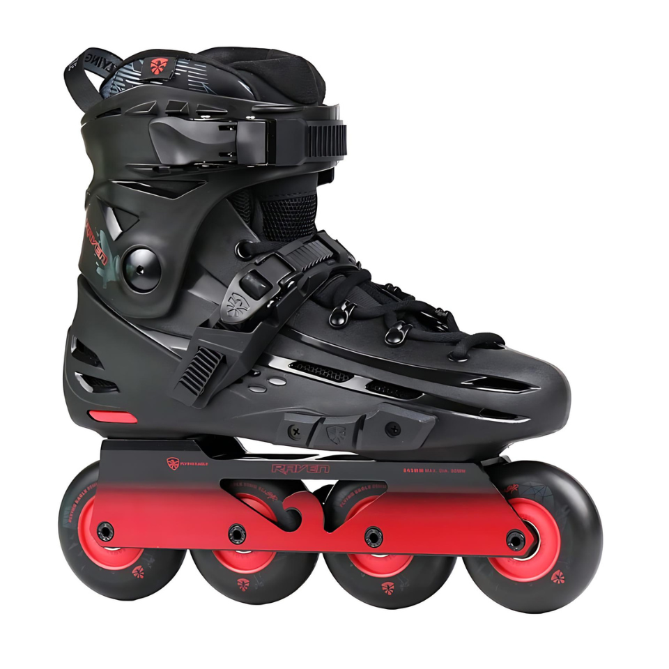 Patin Flying Eagle F4+ Raven Negro/Rojo