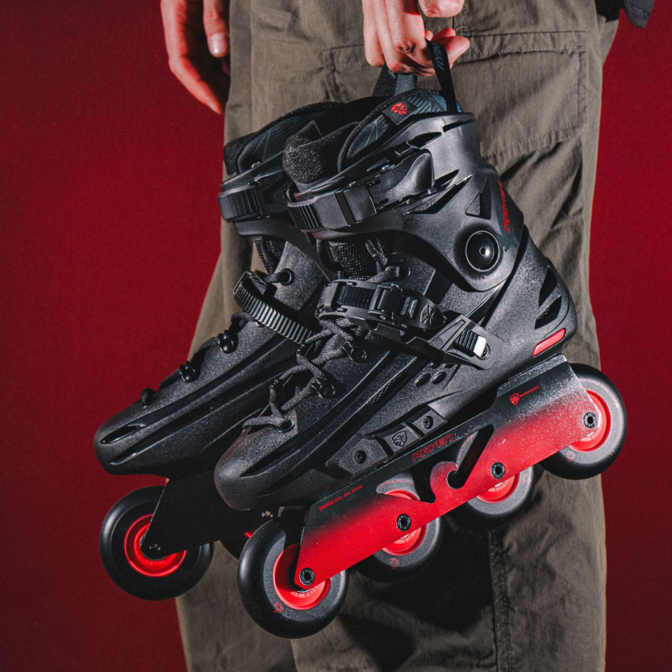Patin Flying Eagle F4+ Raven Negro/Rojo Flying Eagle