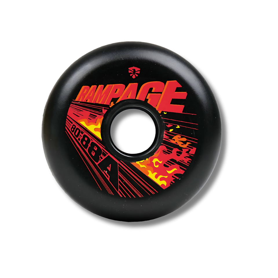 Ruedas Flying Eagle Rampage Negras -Sin Rodamientos 80/88A
