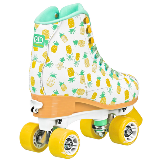 Patines Quad Candy GRL Lucy Ajustable  Pineapple Roller Derby
