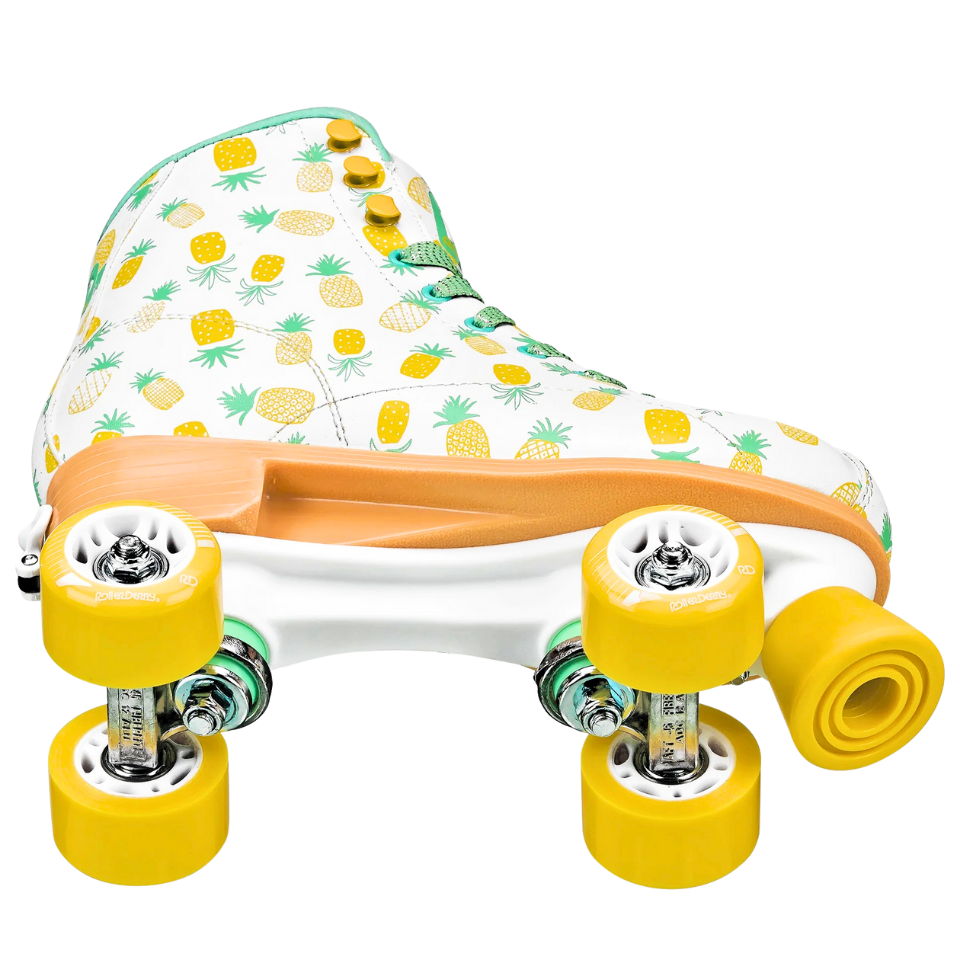 Patines Quad Candy GRL Lucy Ajustable  Pineapple Roller Derby