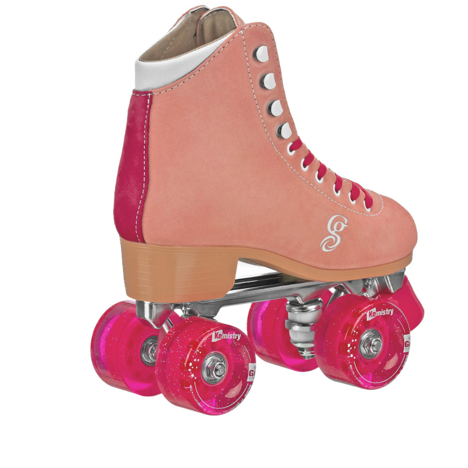 Patines Quad Candi GRL Carlin - Peach/ Pink Roller Derby