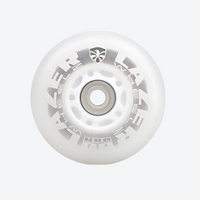 Ruedas LED Flying Eagle New Lazer Wheels Blancas Sin Rodamientos - Unidad Flying Eagle