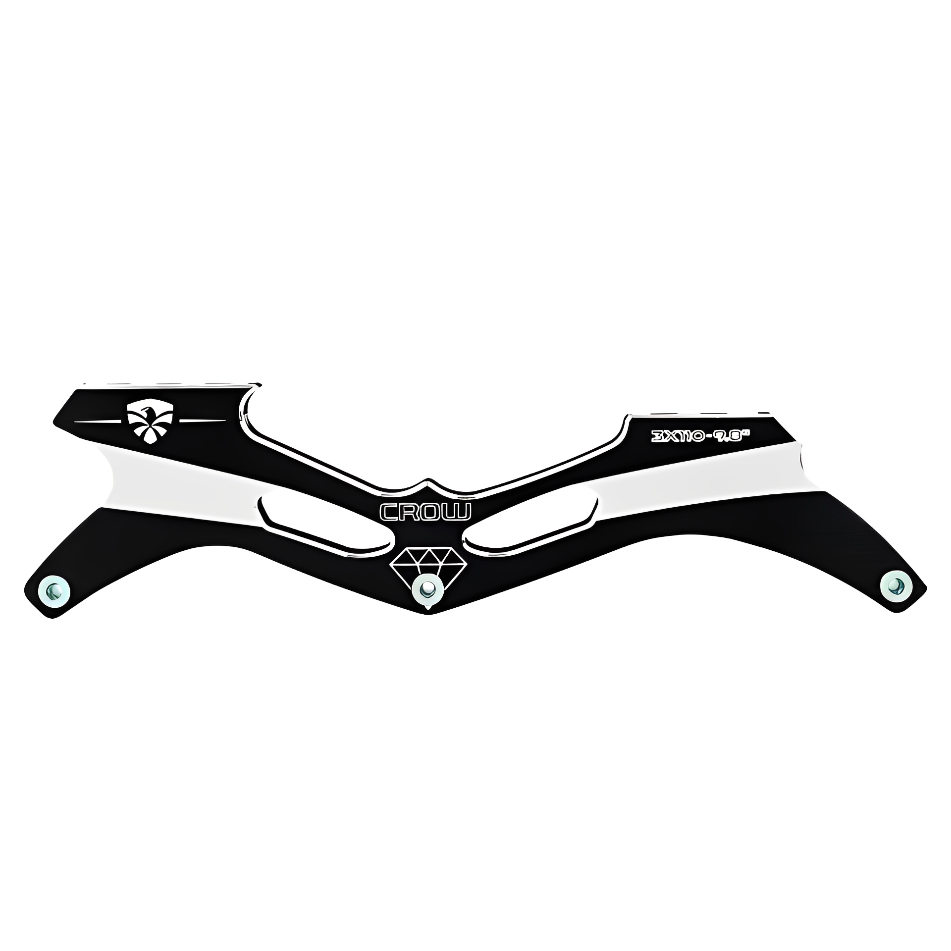 Frame Flying Eagle Crow negro 3x110mm