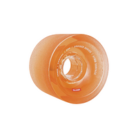 Conical Cruiser Wheel 70mm Clear Amber Globe
