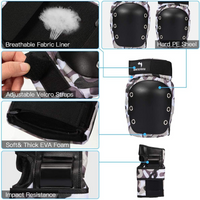 Set de protecciones WhiteFang Full Skate Shop