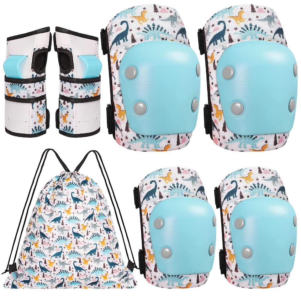Set de protecciones dinosaurio